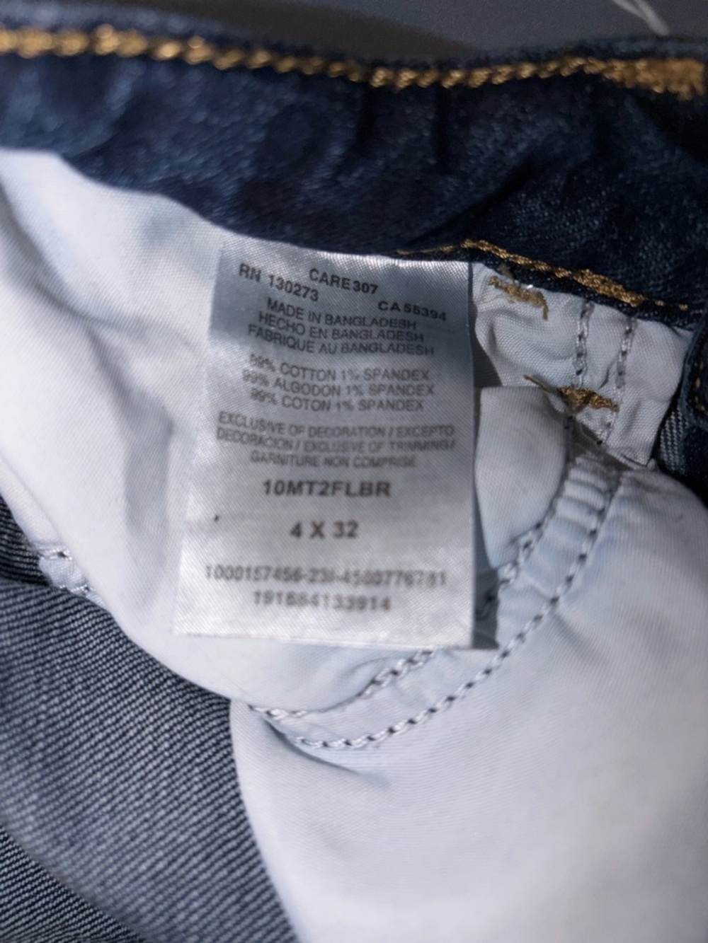 Wrangler High-Rise Deep Indigo Fierce Flare Jeans Size 4 32” inseam EUC - Picture 7 of 7